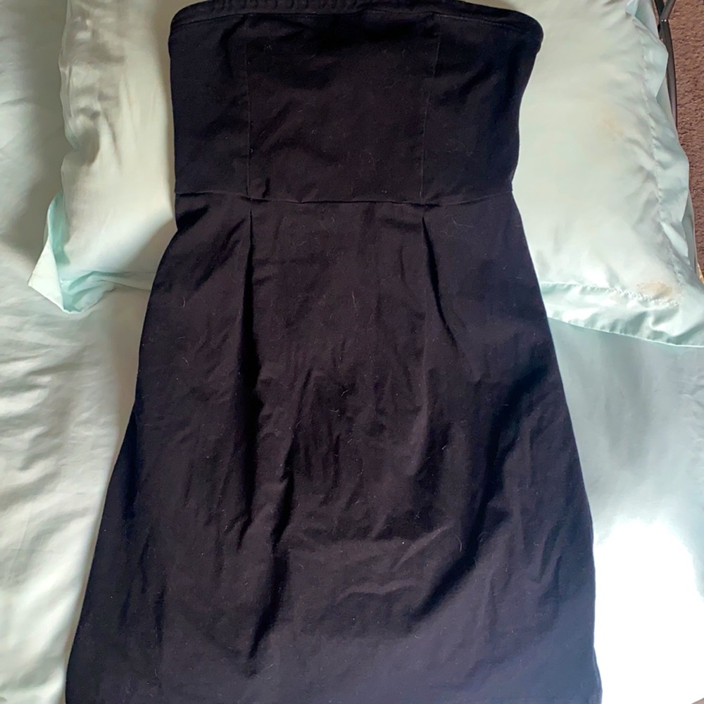 Strapless Black Dress